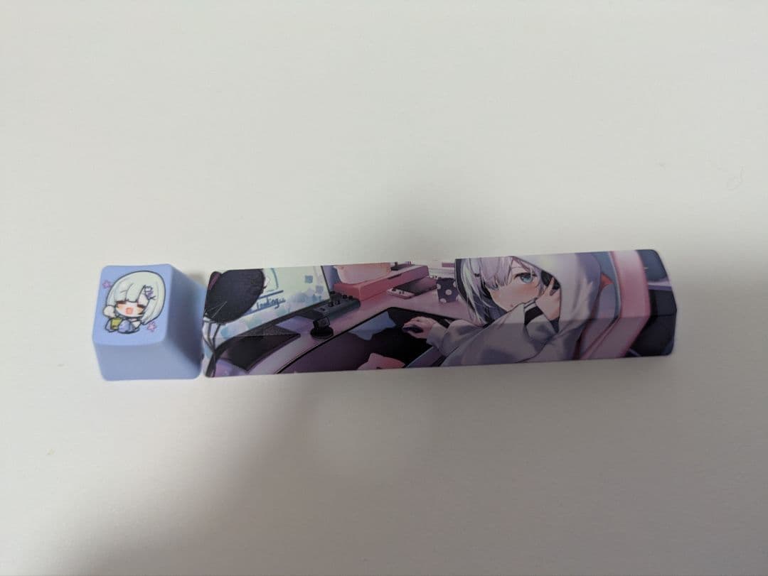 キーボード ガラスマウスパット 花芽すみれ 箱あり