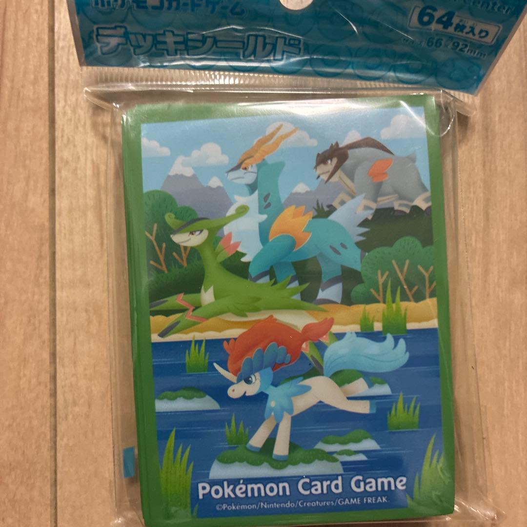 新品未開封　ポケモンカードゲーム　デッキシールド　デッキケース8点セット