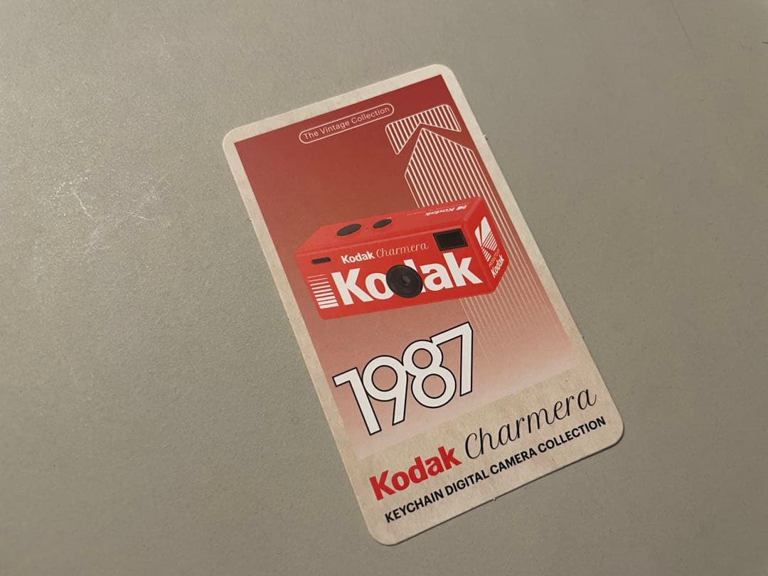 Kodak Charmera 1987 キーチェーンカメラ