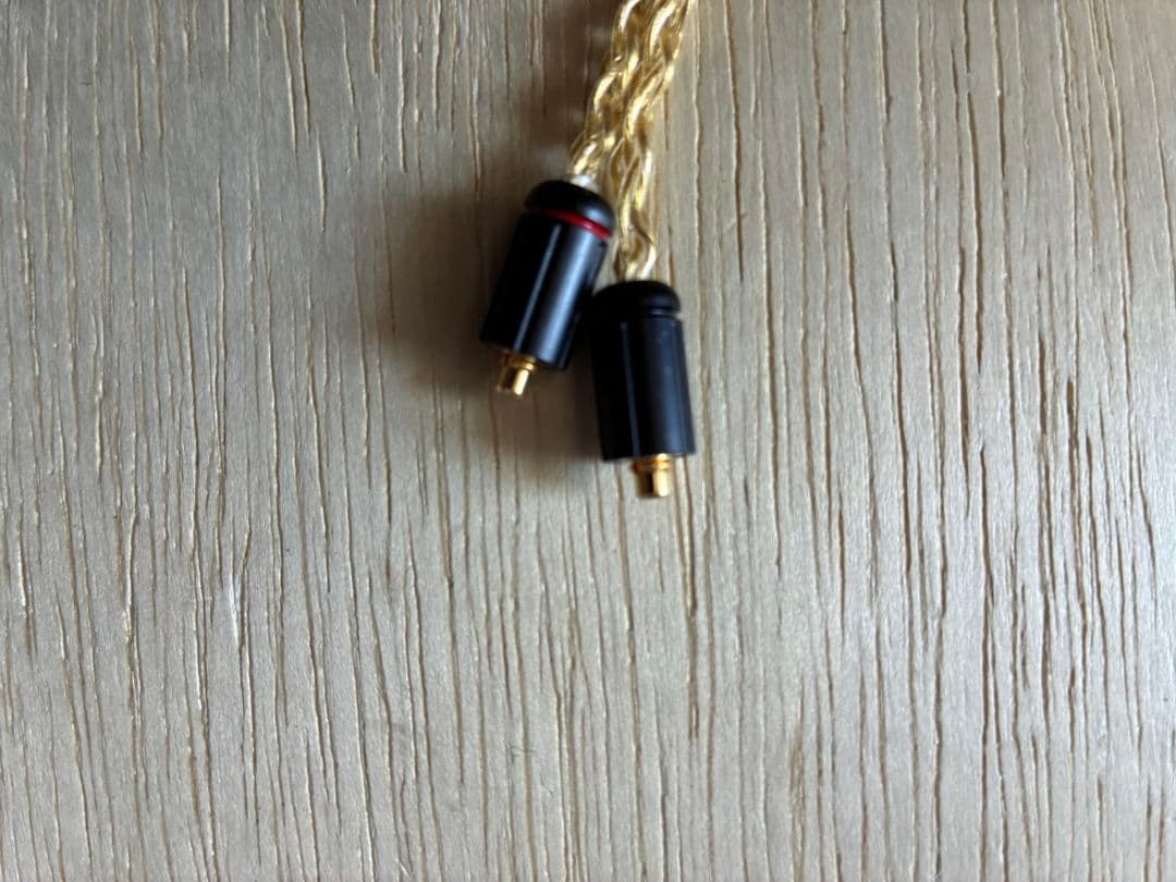 NOBUNAGA Labs SUPREME 篝火 8芯純銀金メッキ MMCX