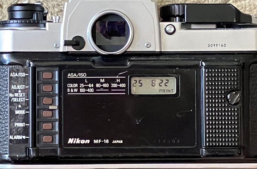 Nikon FA ジャンク★MF-16付き★クローム