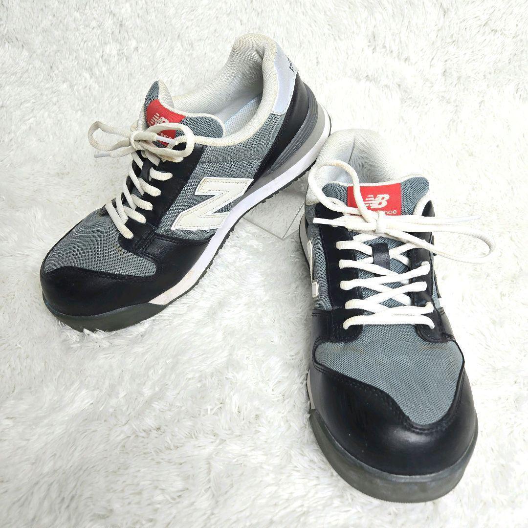 New Balance 安全靴 24.5cm EEE 黒 通常作業用