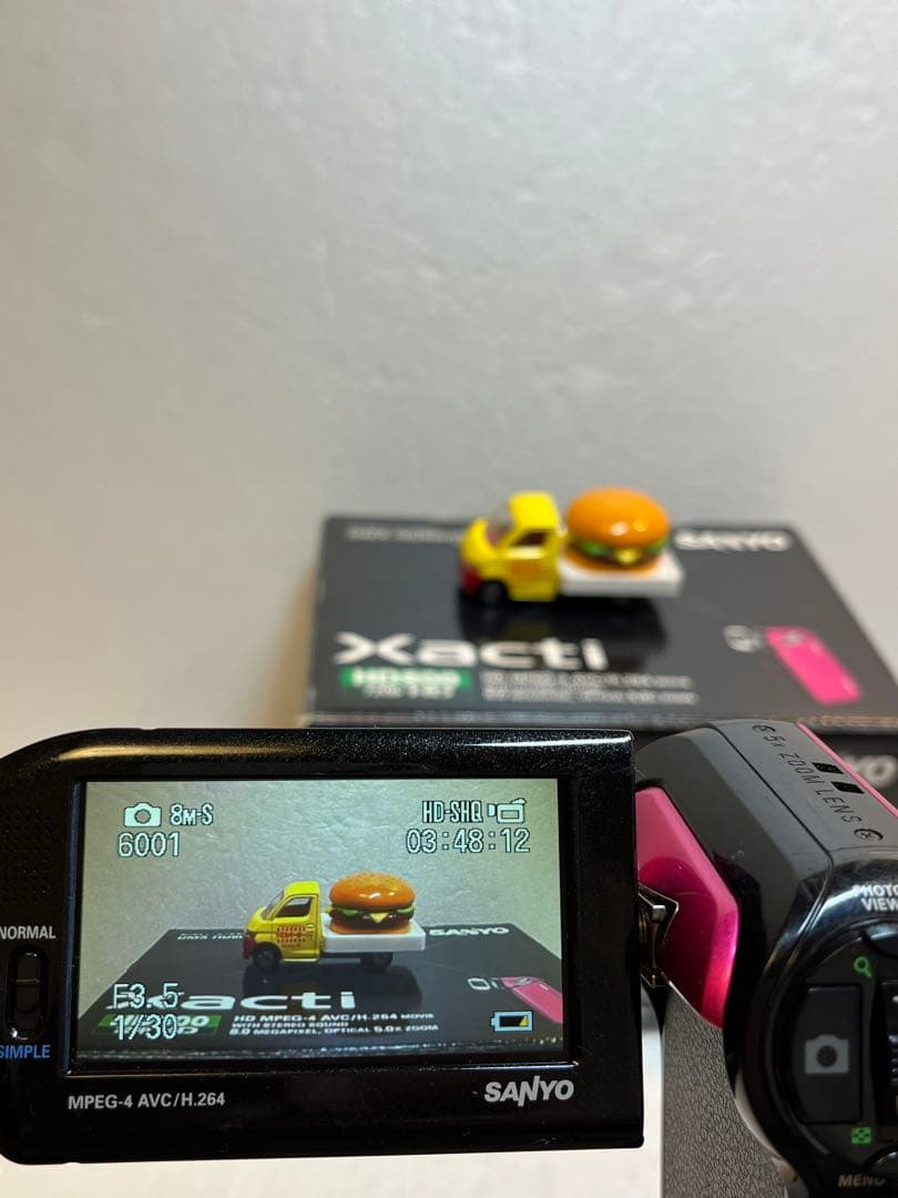SANYOデジタルムービーカメラXacti DMX-HD800P[別売KIT付]
