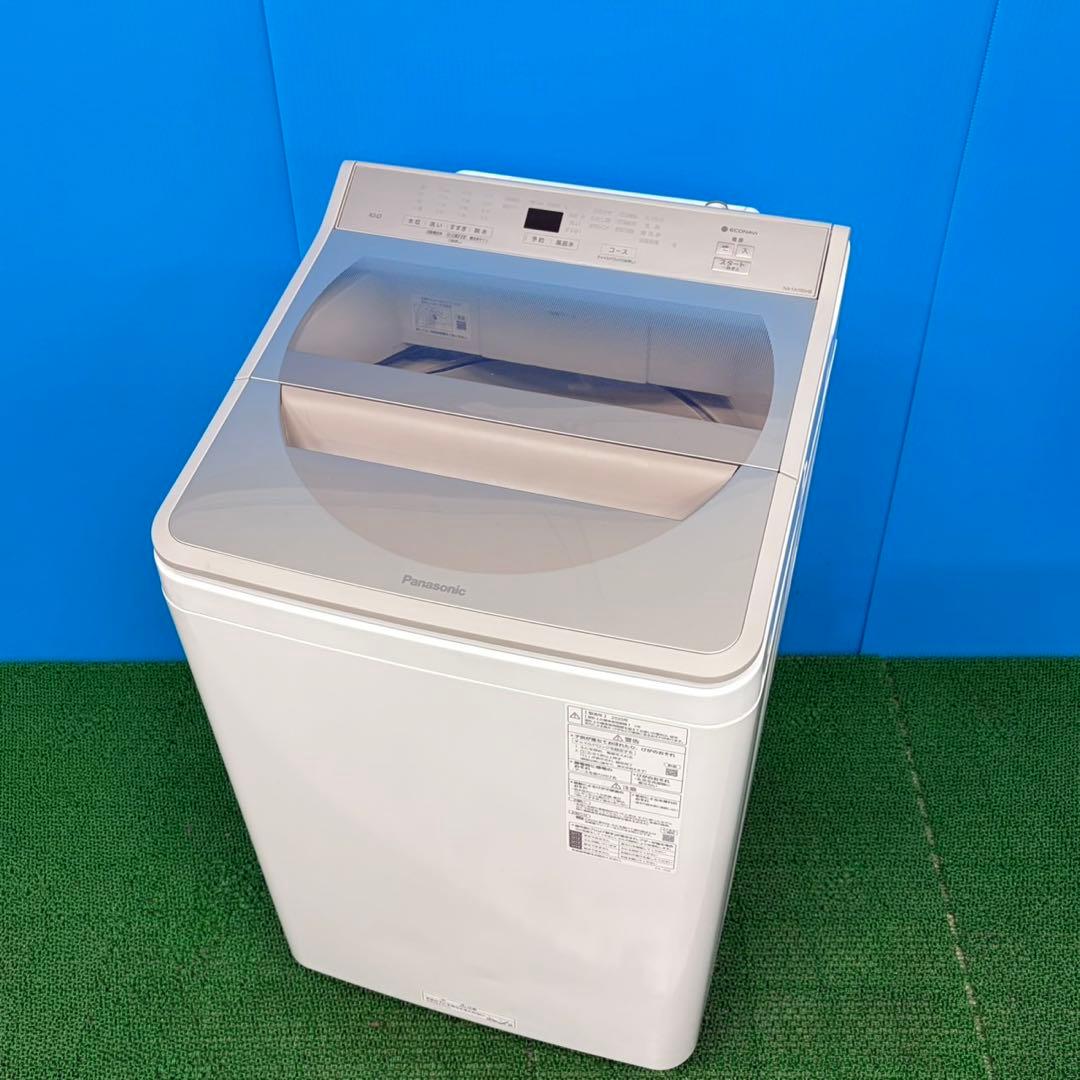 865 関東配送　家庭向け　パナソニック　エコナビ　インバーター　洗濯機　10㌔