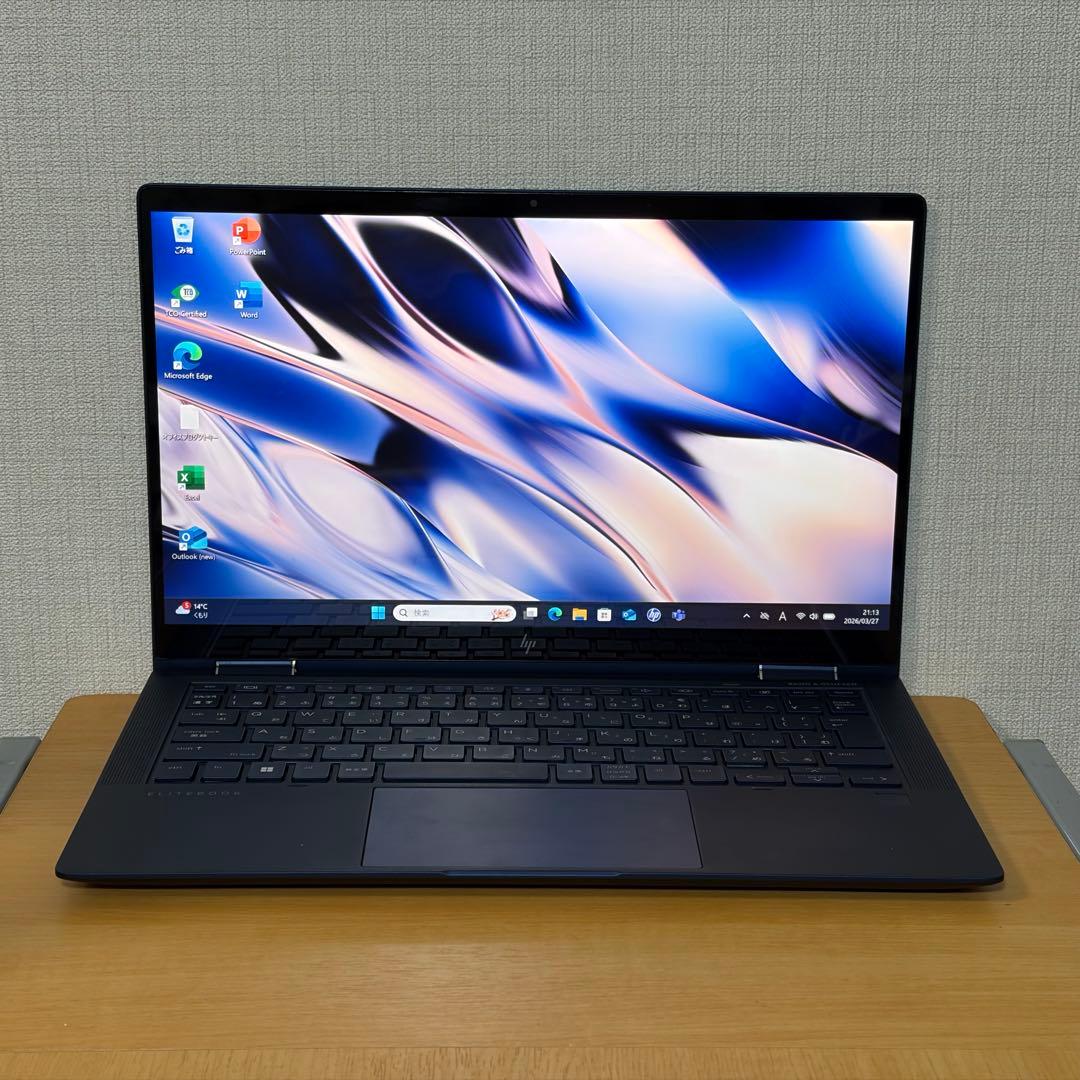 中古美品！HP DRAGONFLY G2 i7-1165G7メモリ 16GB