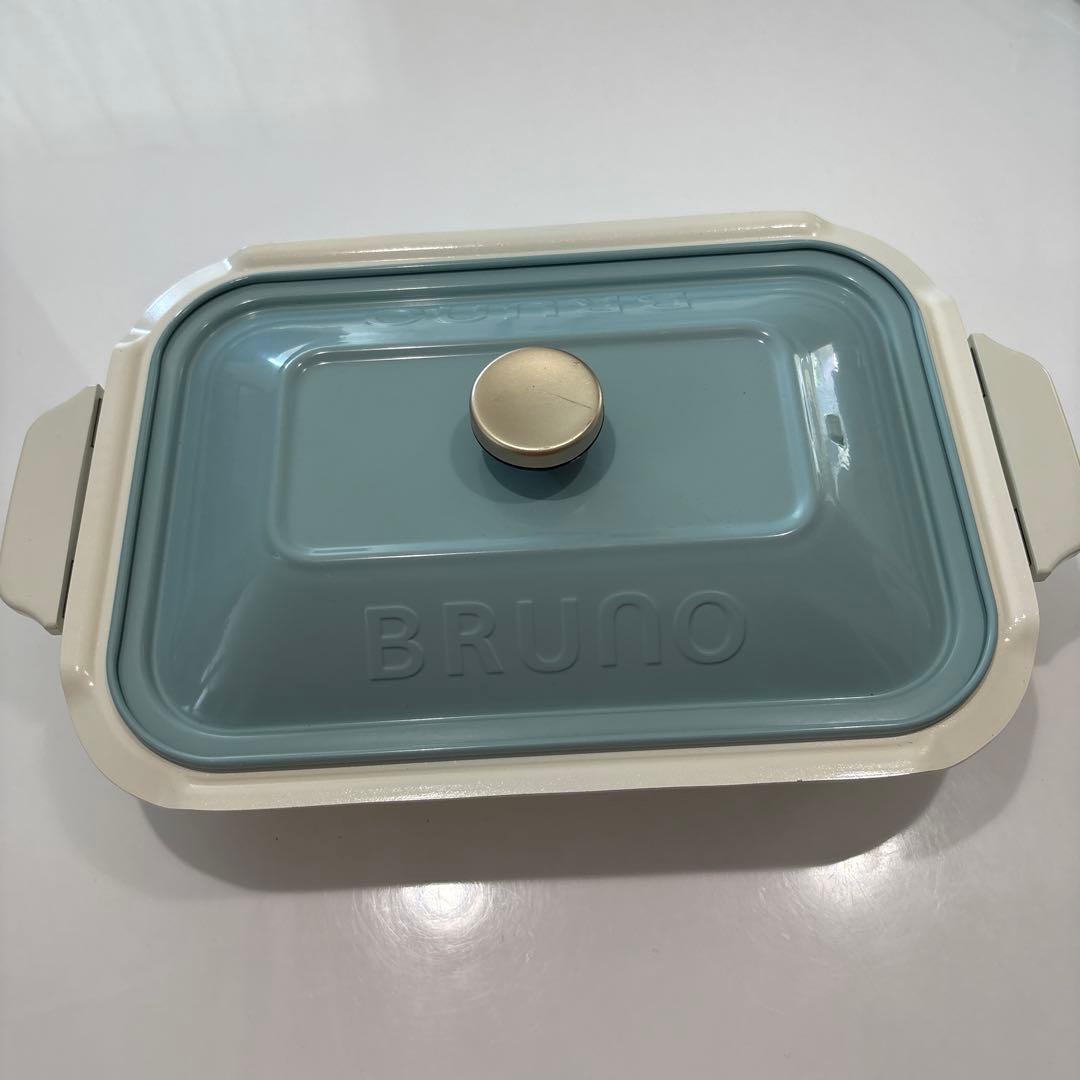 BRUNO ミントグリーン ホットプレート 多様なプレート付き