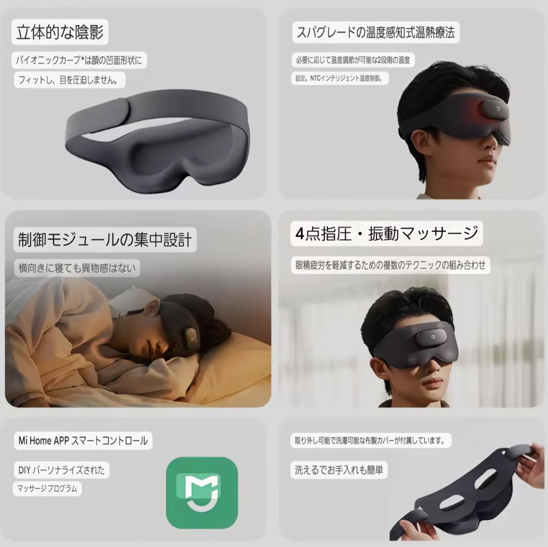 Xiaomi Mijia スマートマッサージアイマスク