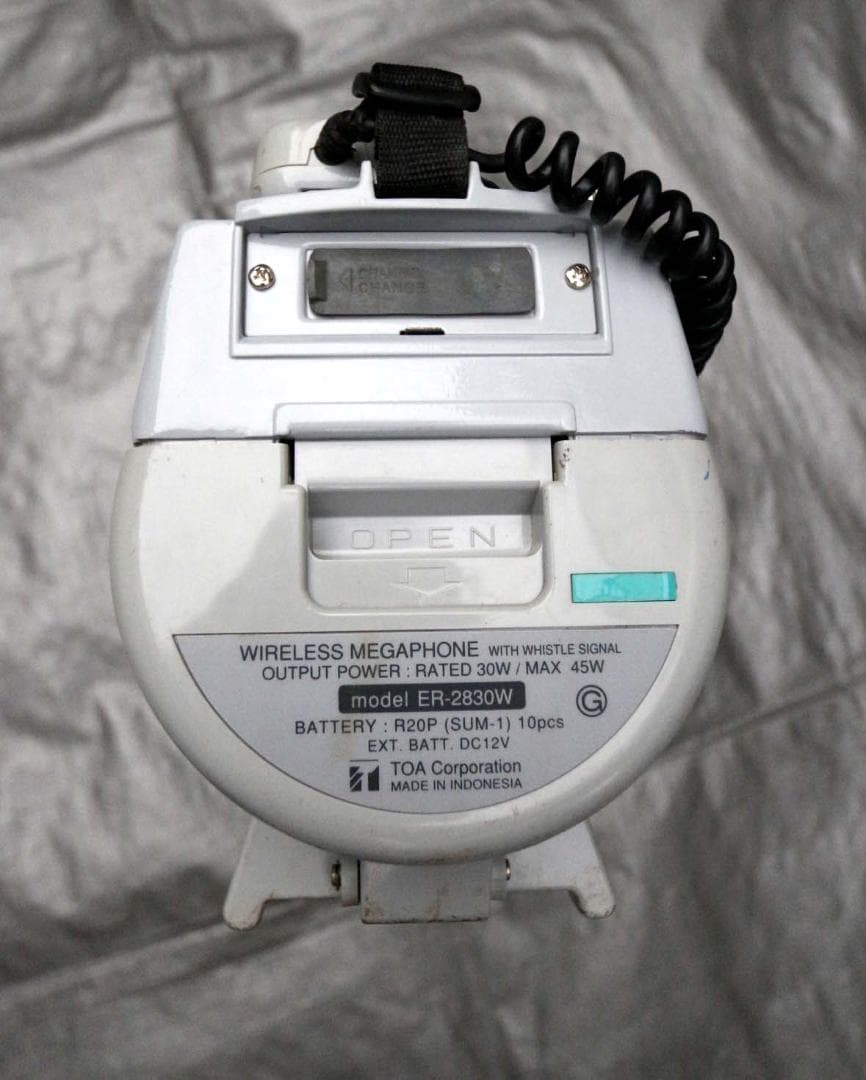 ■TOA■大型ワイヤレスメガホン 拡声器 ER-2830W■難あり