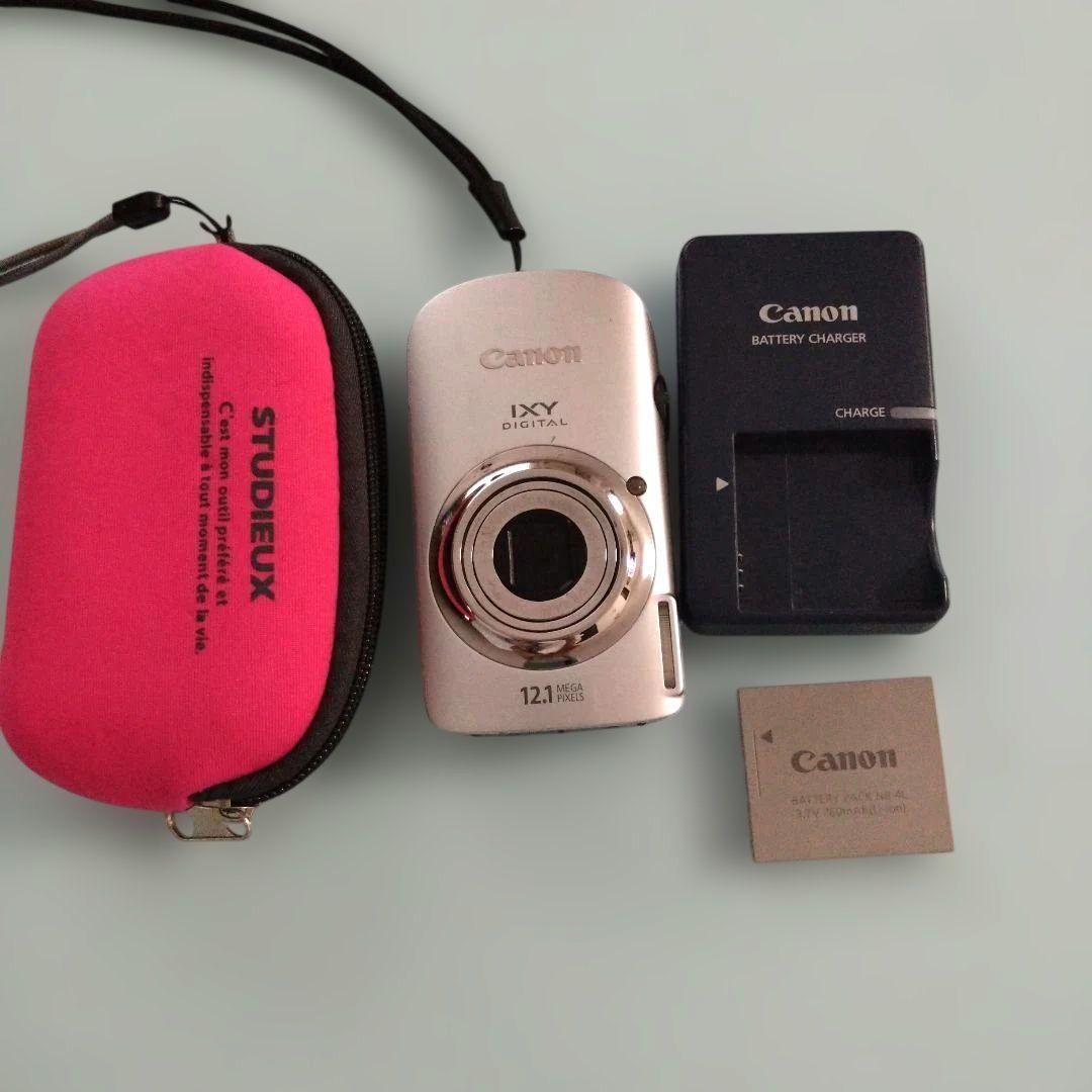 Canon IXY DIGITAL 510 12.1MP 本体 充電器ケース付