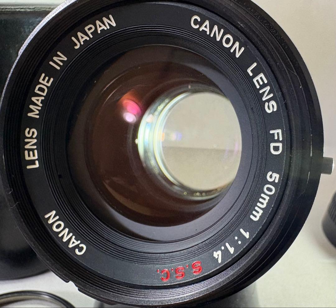 整備済み　CANON FD 50mm f1.4 S.S.C