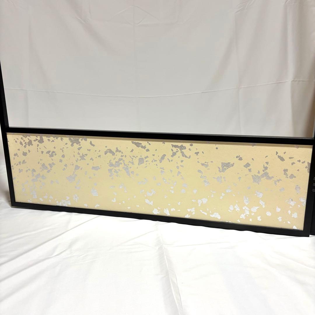 風炉先屏風　『上透かし　漆塗り』　紙箱付き　お茶道具　茶道　工芸品