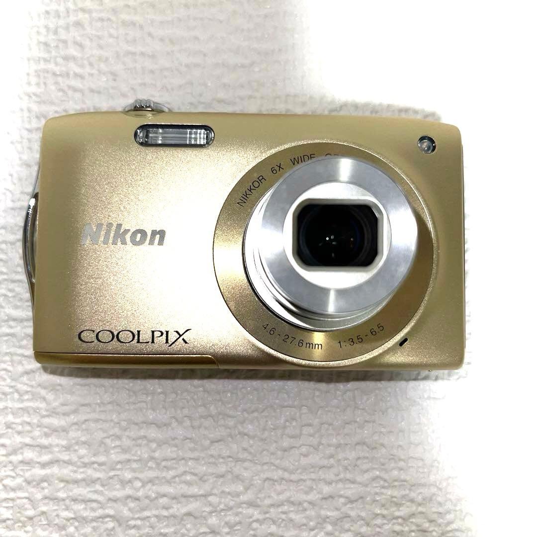 Nikon COOLPIX S3300 コンパクトデジタルカメラ ゴールド