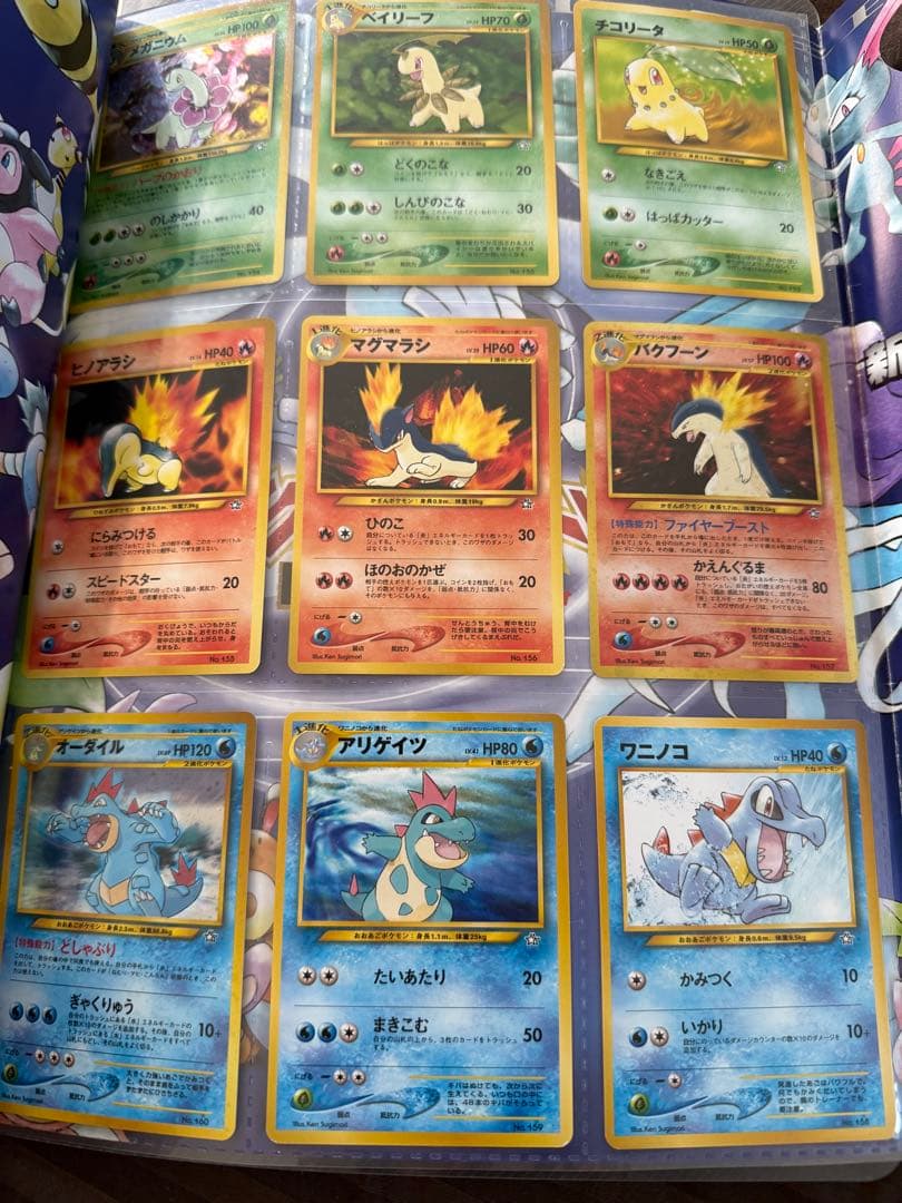 N*o様 プレミアムファイル ポケモンカードneo 金銀発売記念 旧裏