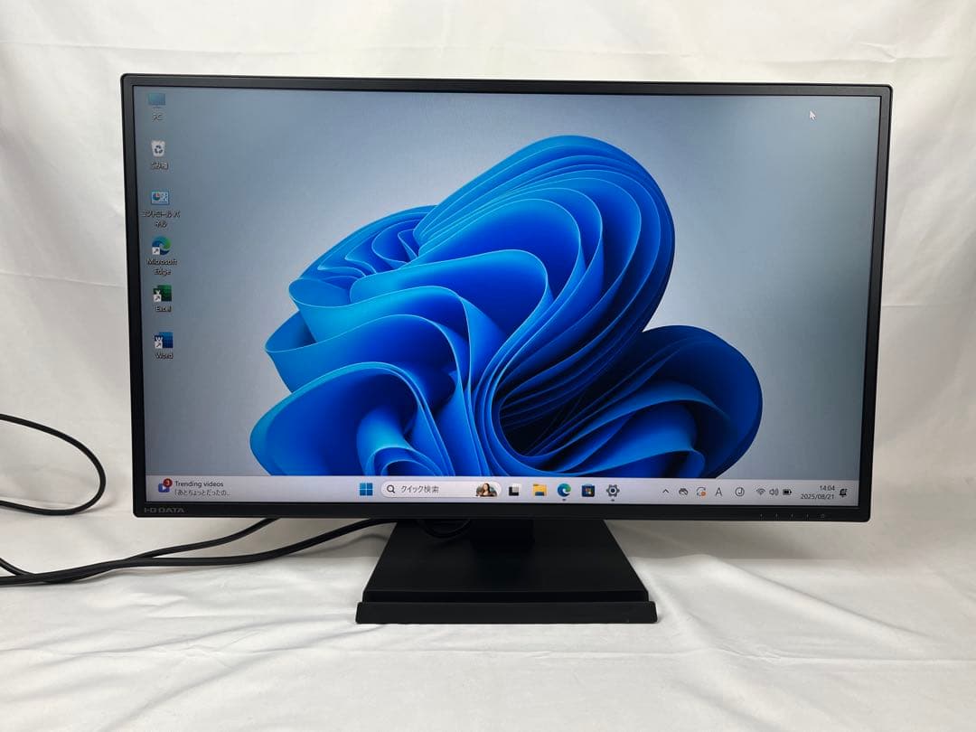 美品I·O DATA LCDMF273EDB 27インチモニター 内蔵スピーカー