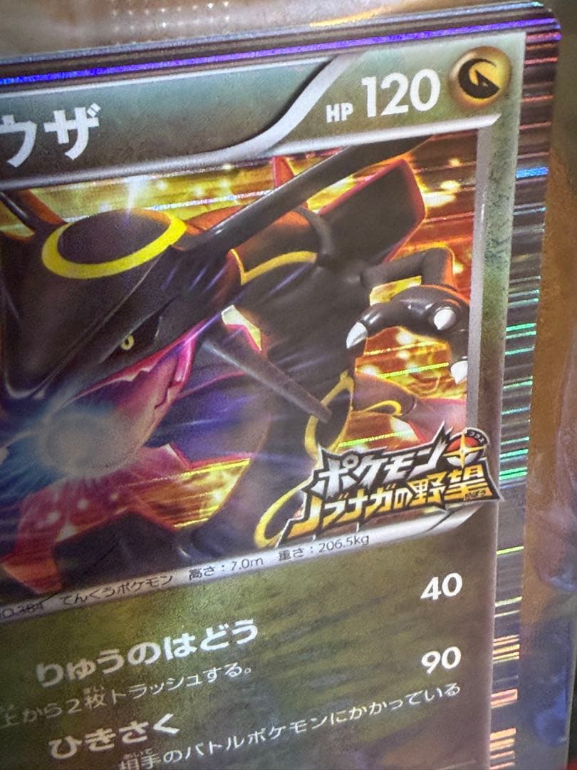 ポケモン ノブナガの野望　DSソフト　未開封レックウザカード付き