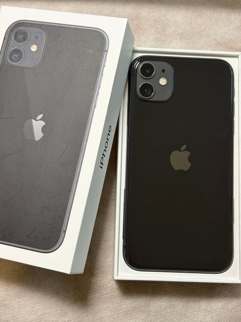 Apple iPhone 11 ブラック 箱付き