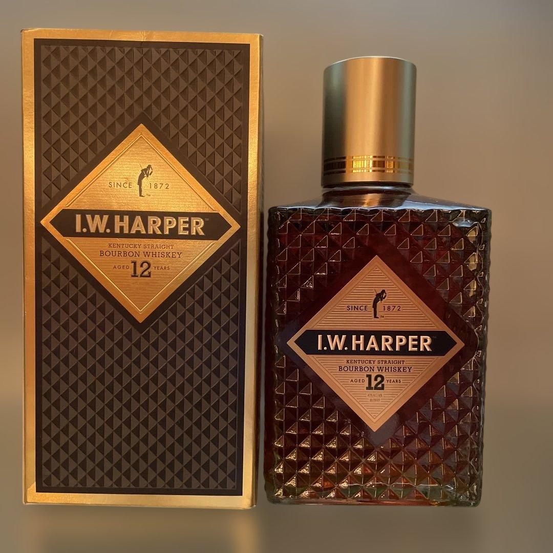 未開封　I.W. HARPER 12年 バーボンウイスキー 750ml