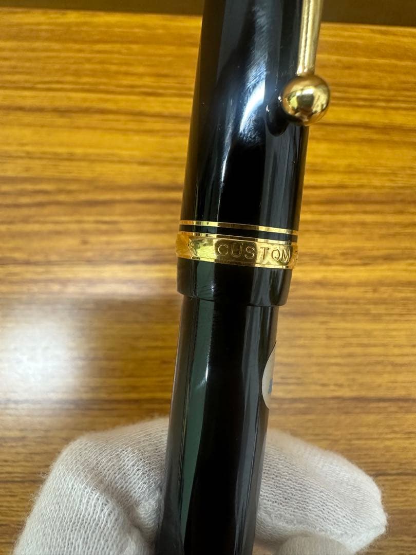 PILOT 万年筆 カスタム74黒 専用ケース付き