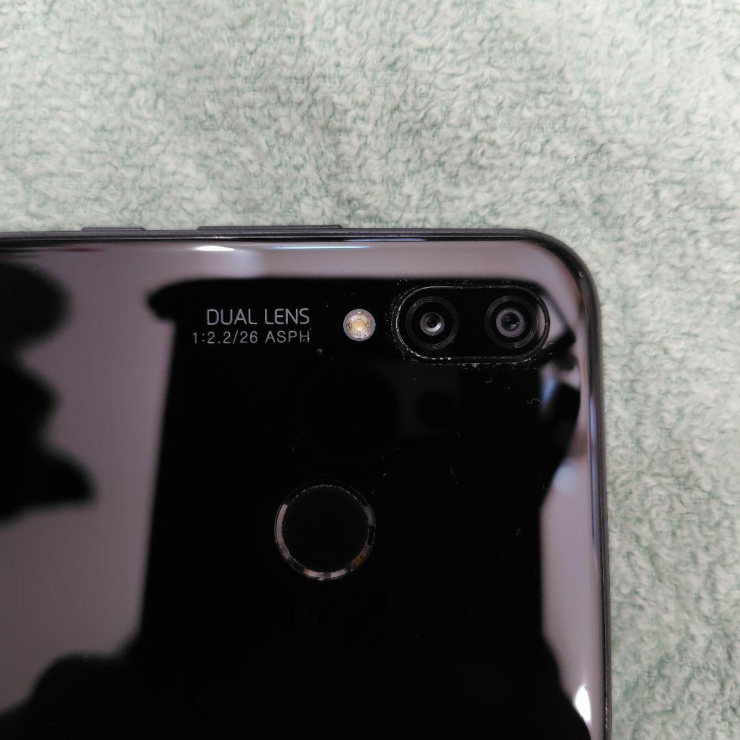 【HUAWEI】 P20lite ブラック スマートフォン本体 SIMフリー