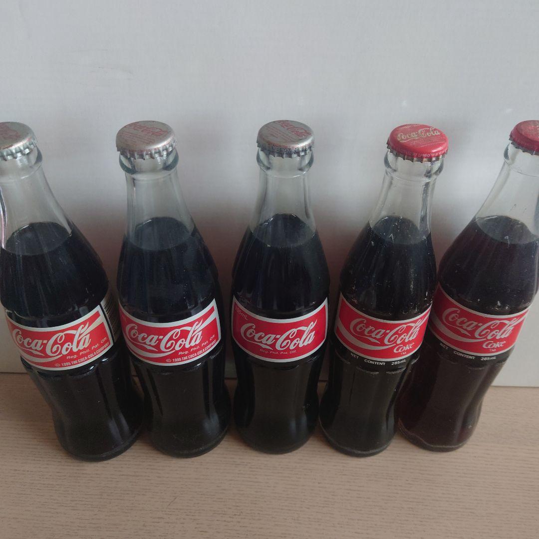 Coca-Cola ガラス瓶 ９本
