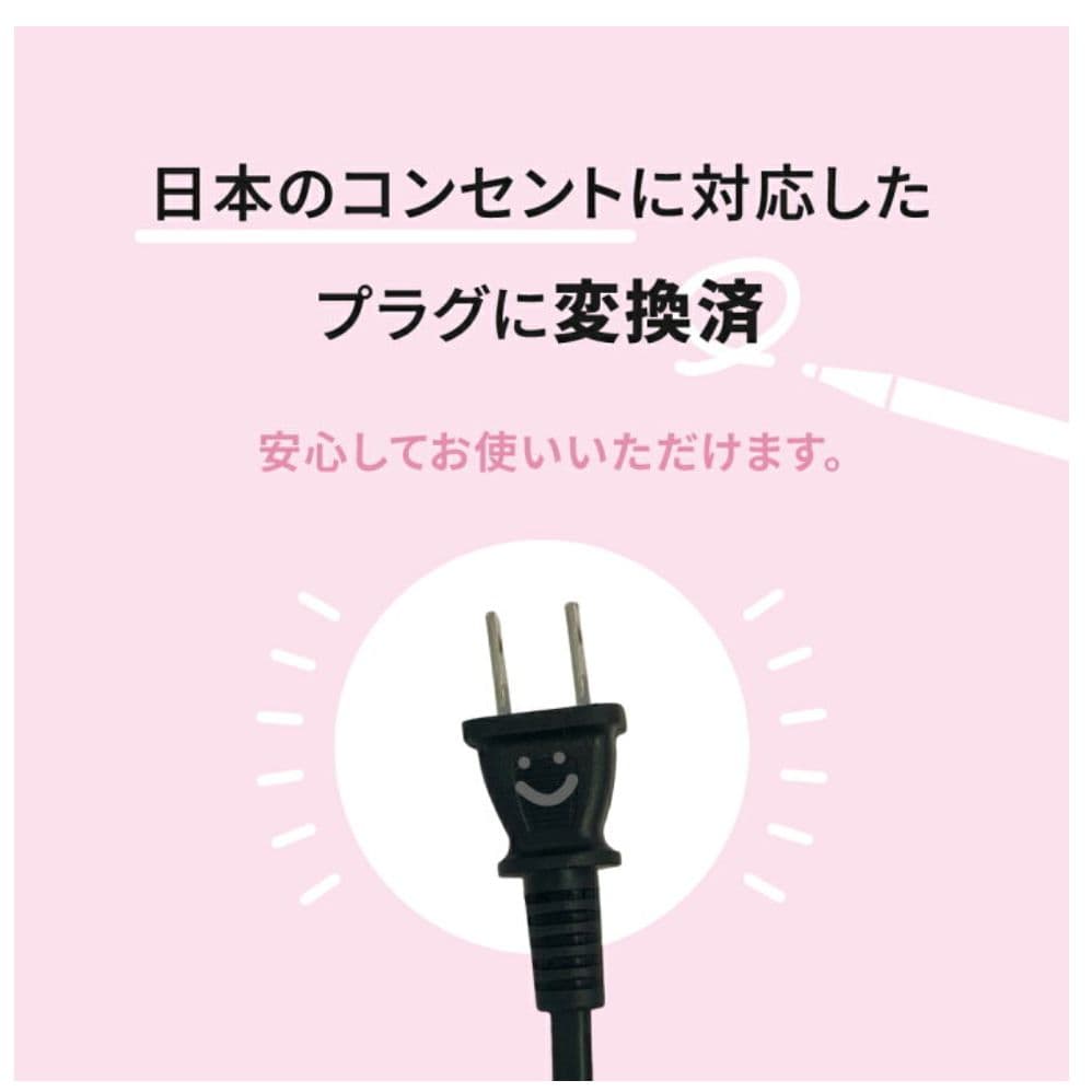 VODANA ボダナ ウェーブヘアアイロン 32ミリ バイオレット