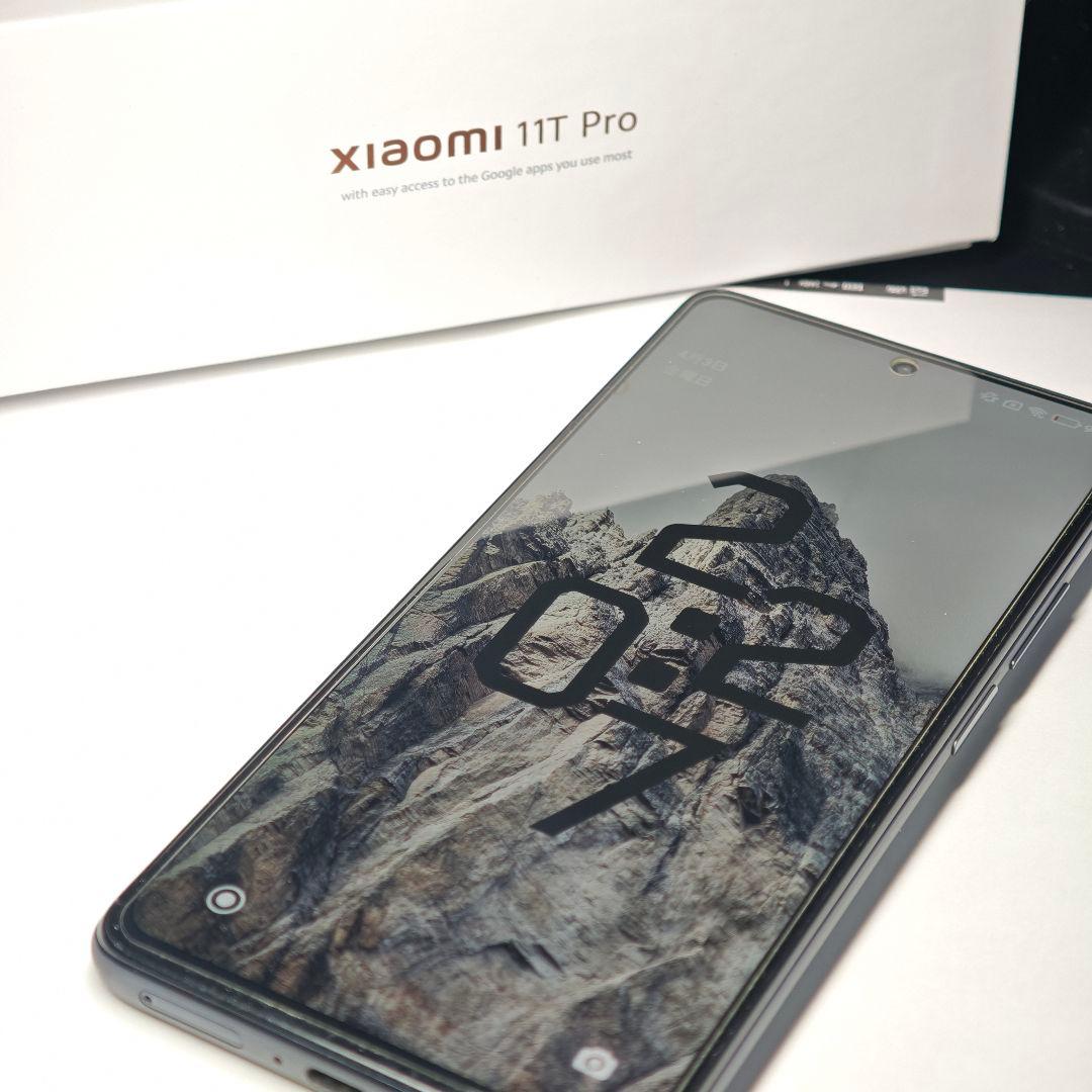 美品 xiaomi11T Pro 8 GB + 128 GB simフリー