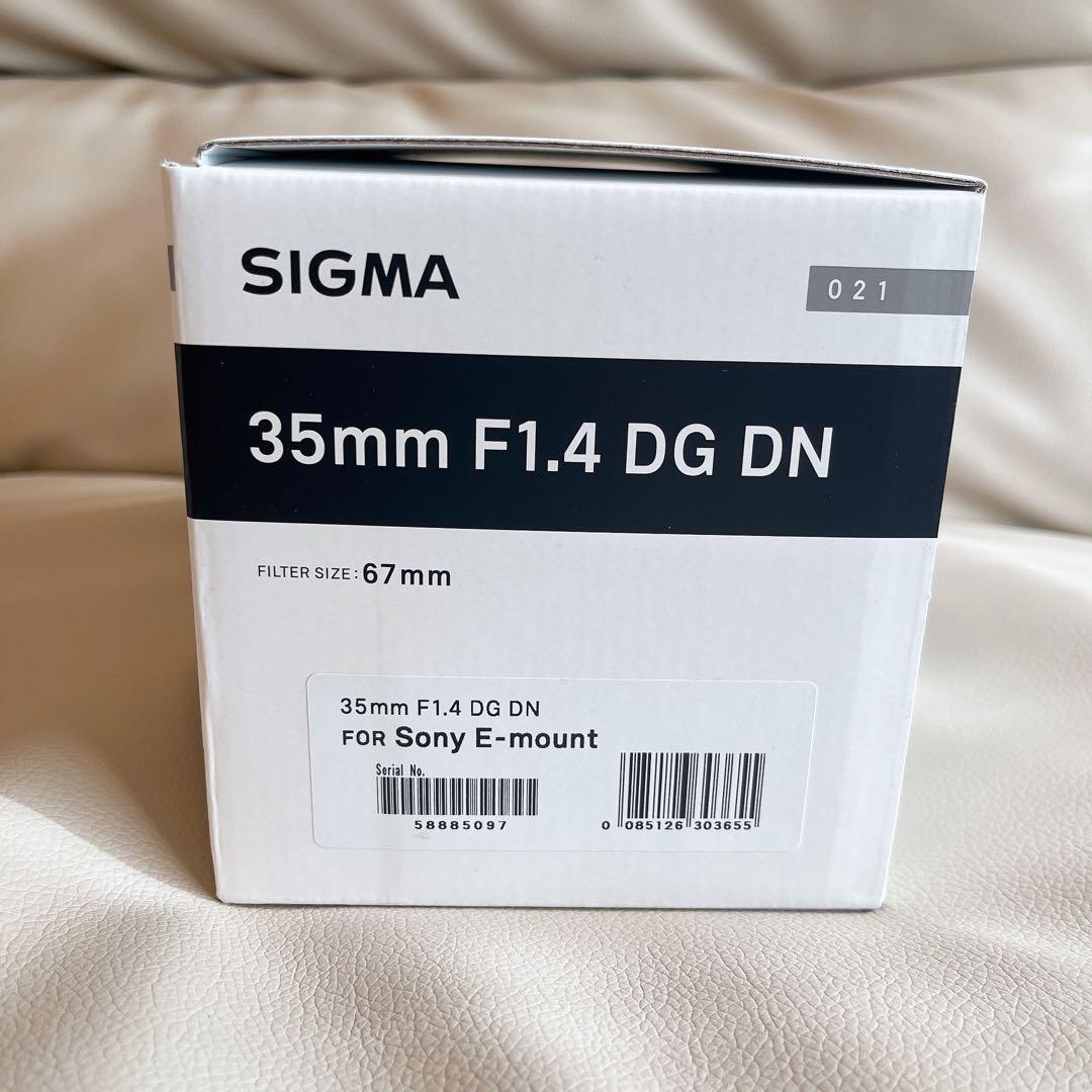 【新品】Sigma 35mm f1.4 DG DN E-Mount