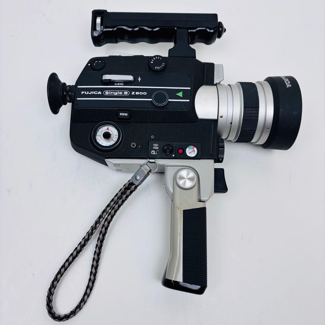 【ジャンク】昭和レトロ　FUJICA シングル8 Z800 カメラ