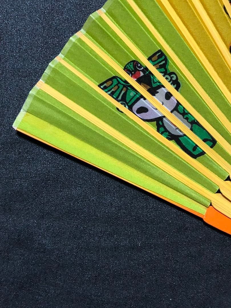 扇子　21cm Beijing Olympics 2008 SILK FAN