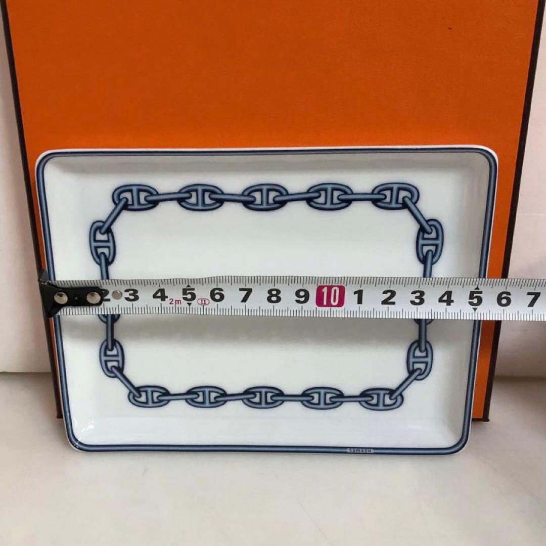 HERMES エルメス　スクエアミニプレート　シェーヌダンクル②