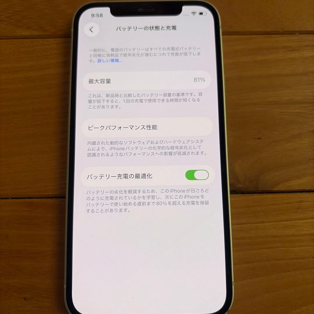 Apple iPhone 12 ミントグリーン 本体　128gb
