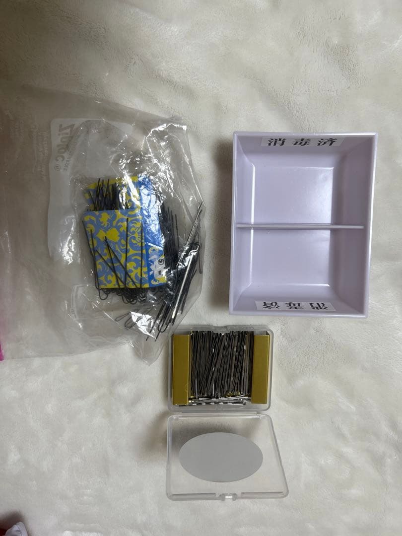 美容国家試験一式　新品カットウィッグ、ローション付き