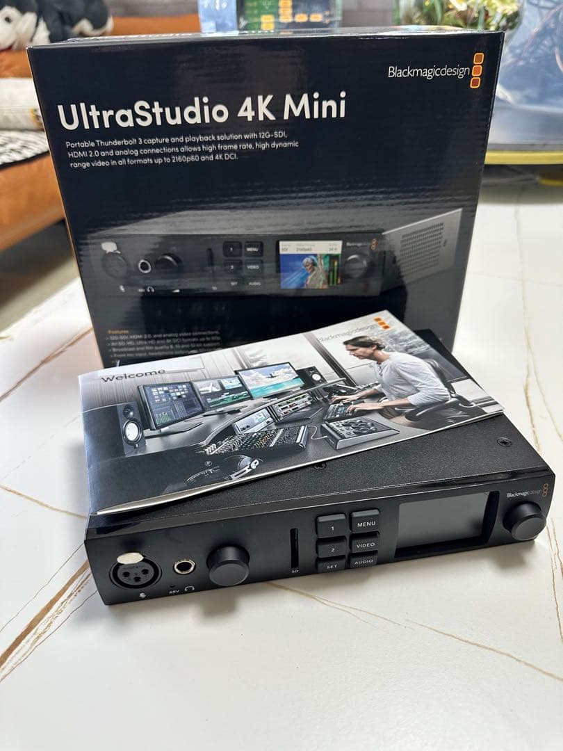 Blackmagic UltraStudio 4K Mini 動作確認済み