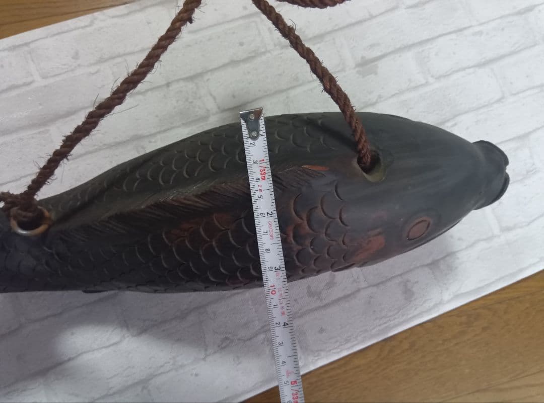自在鉤 囲炉裏飾り 魚 鯉 骨董 工芸 飾り物