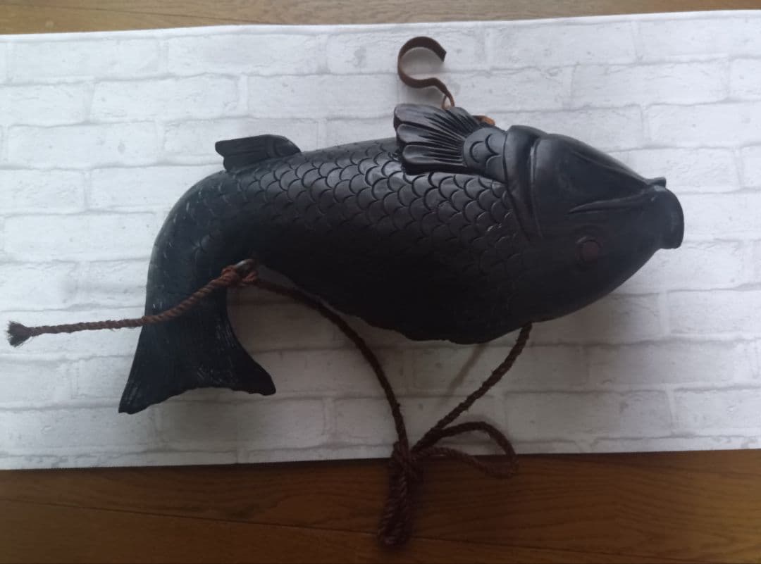 自在鉤 囲炉裏飾り 魚 鯉 骨董 工芸 飾り物