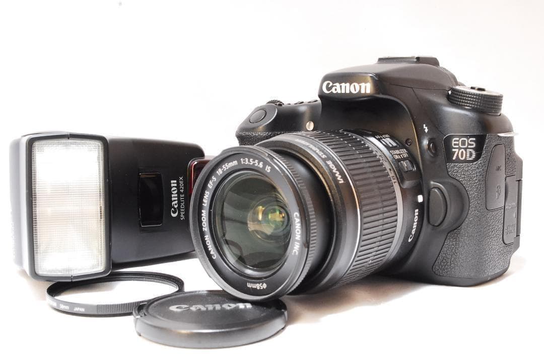 商品撮影やSNSに♪ 物撮り最適セット✨Canon EOS 70D✨ストロボ付き
