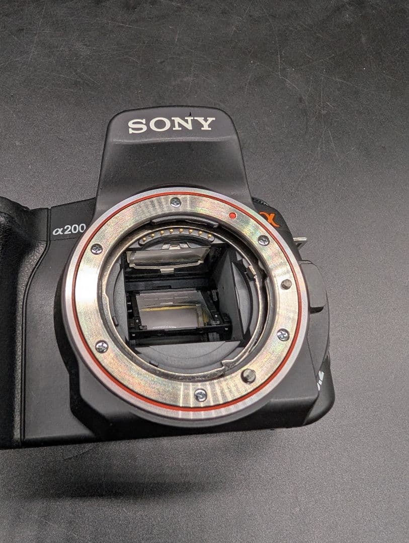 【動作確認済み】一眼レフ SONYα300 レンズセット