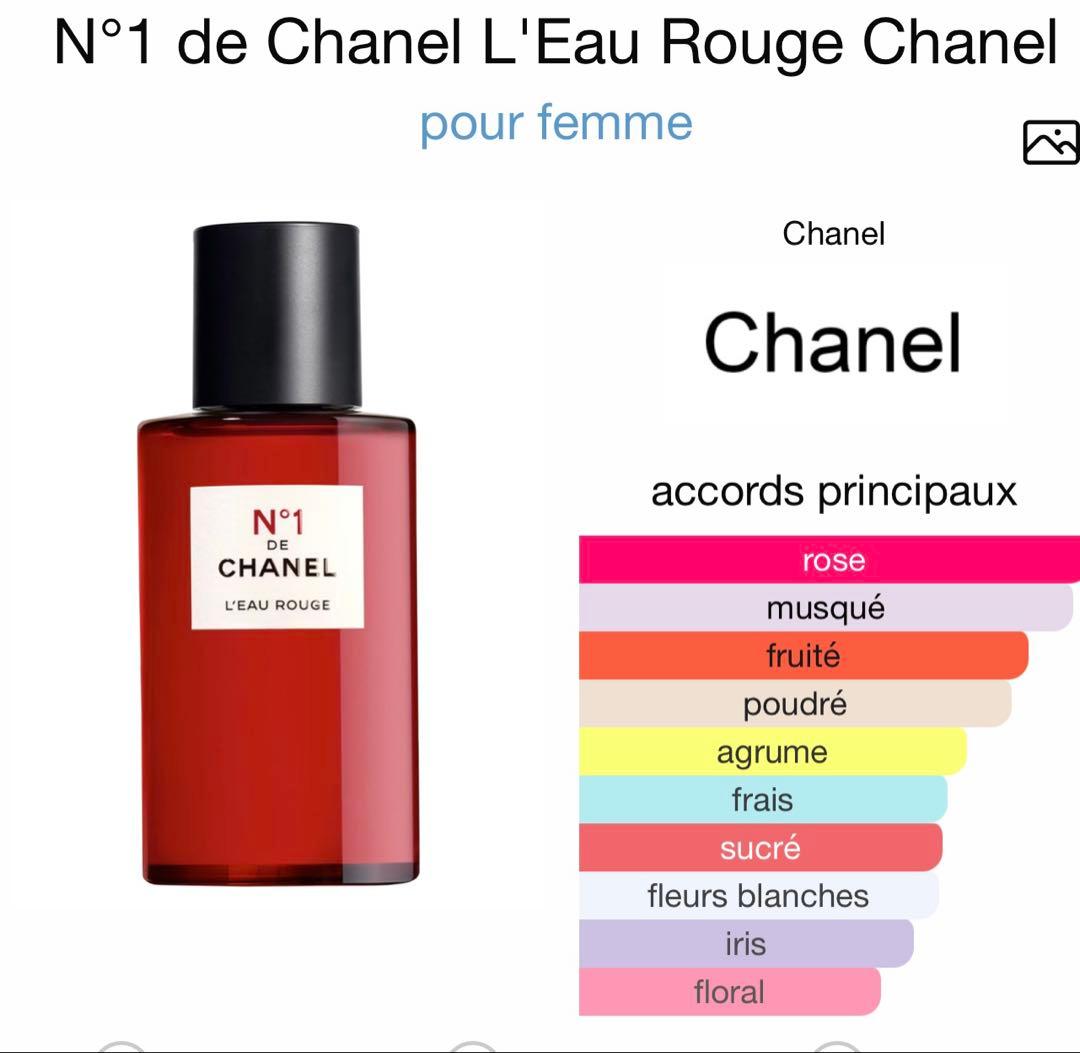 N°1 de CHANEL L'Eau Rouge ロー ルージュ 100ml