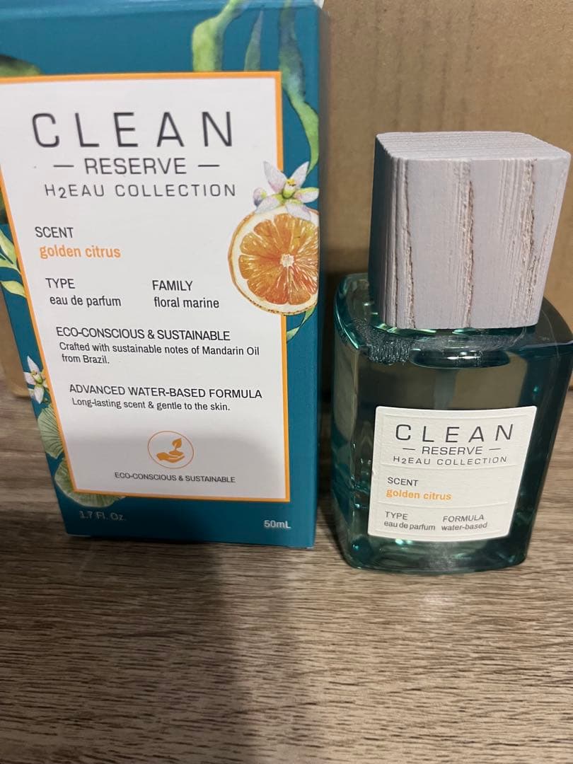 CLEAN RESERVE H2Eau ゴールデンシトラス 50ml クリーン