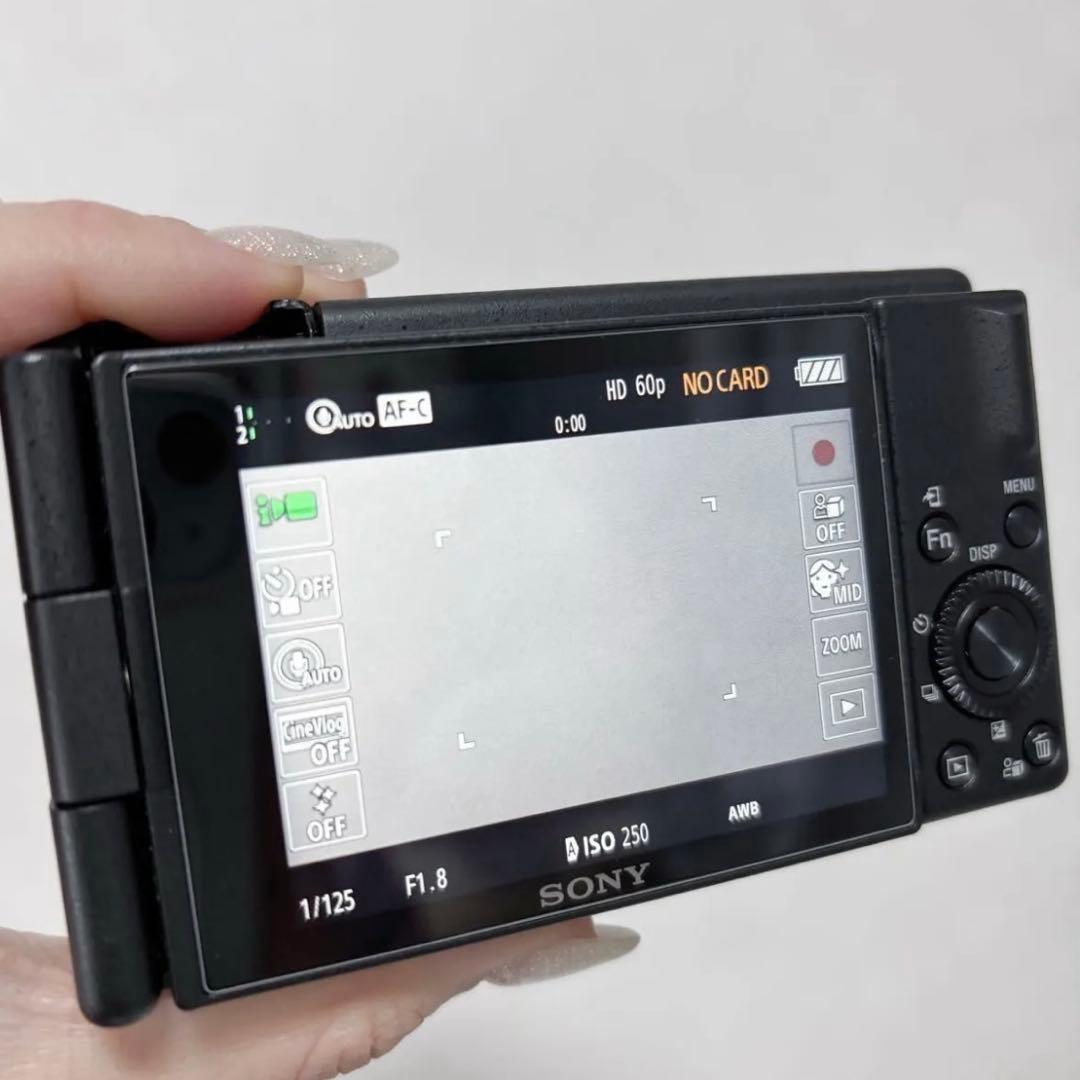 【超美品】SONY VLOGCAM zv1m2コンパクトデジタルカメラ