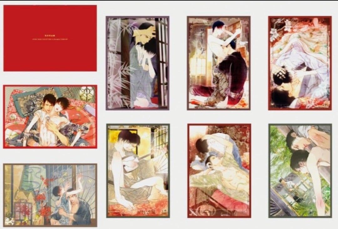 笠井あゆみ「上海媚薬展」ポストカード＆アクリルスタンド　セット