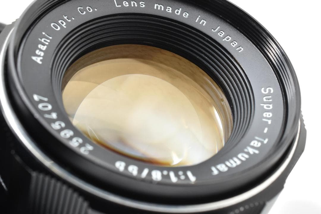 アサヒペンタックス スーパータクマーカメラレンズ 55mm f1.8