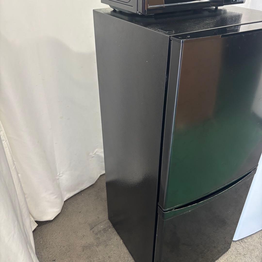 270⭕️洗濯機　冷蔵庫　電子レンジ　家電セット　一人暮らし　安い　黒　設置無料