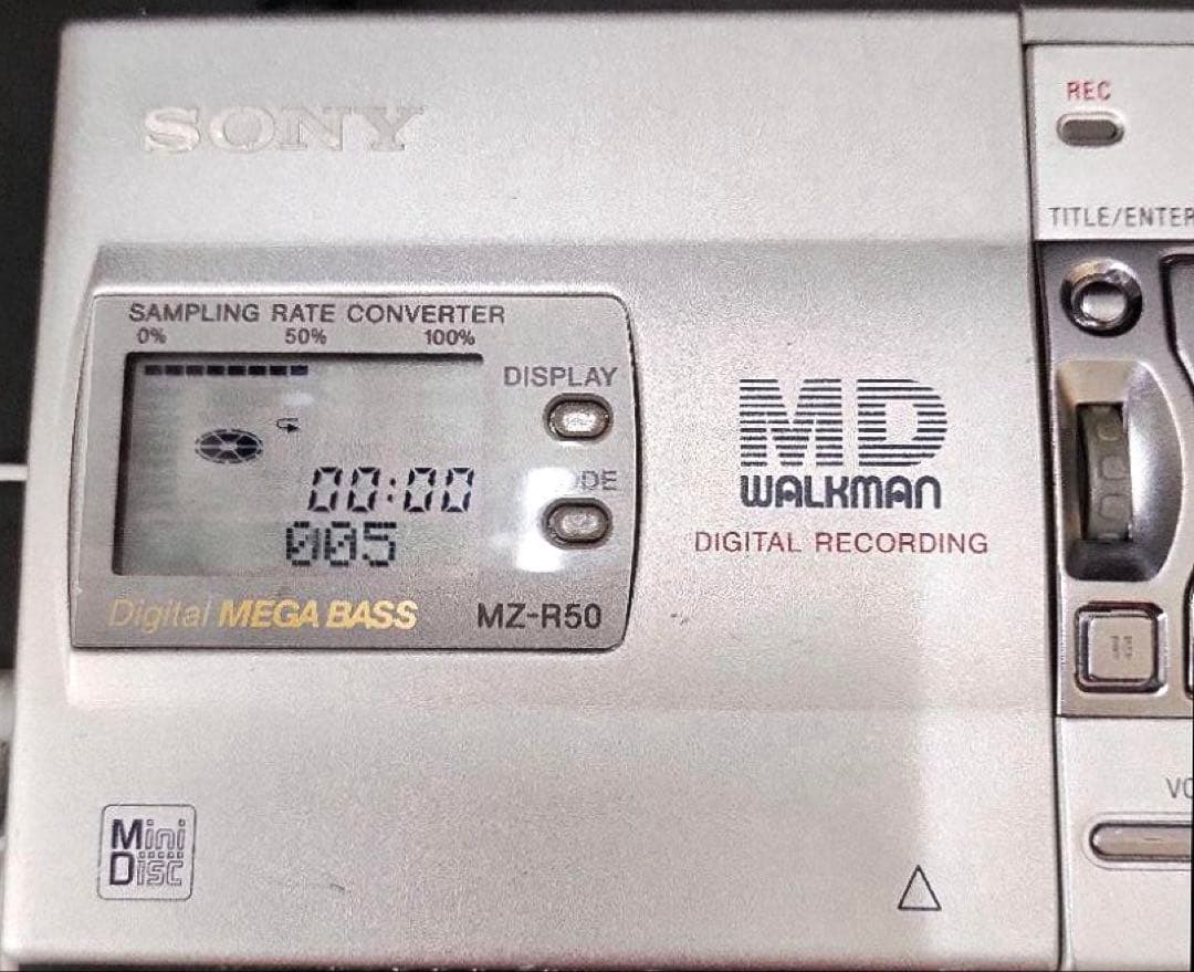 SONY ソニー MDレコーダー ウォークマン MZ-R50