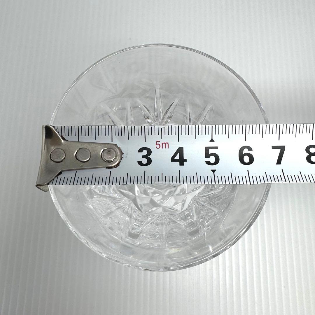 高級 切子グラス クリスタルガラス ワイングラス 4客セット アンティーク