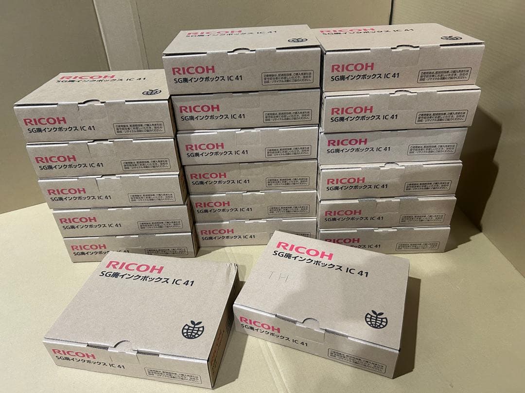 27★訳アリ未使用品RICOH SG廃インクボックスIC41×19
