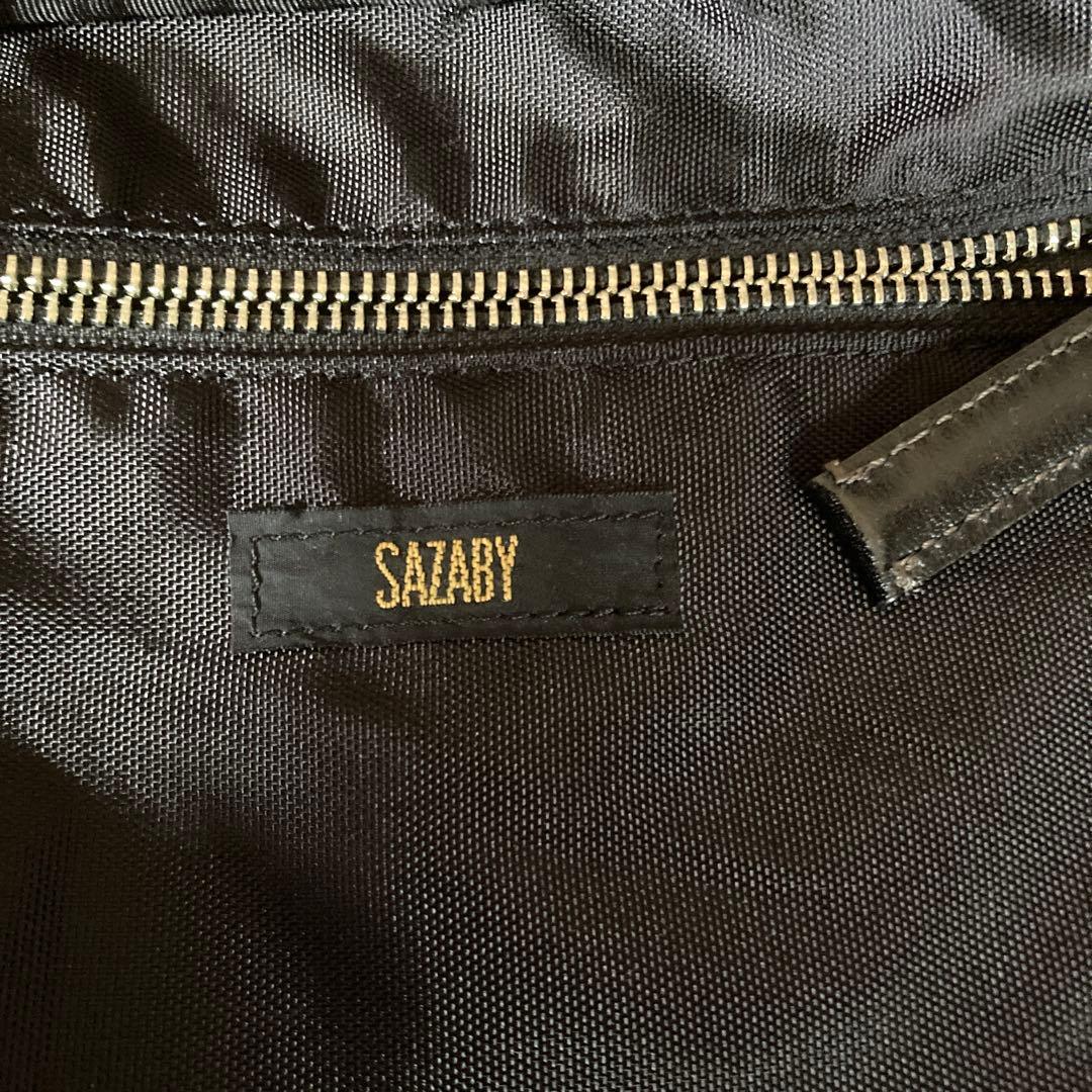 SAZABY サザビー　ボストンバッグ　黒