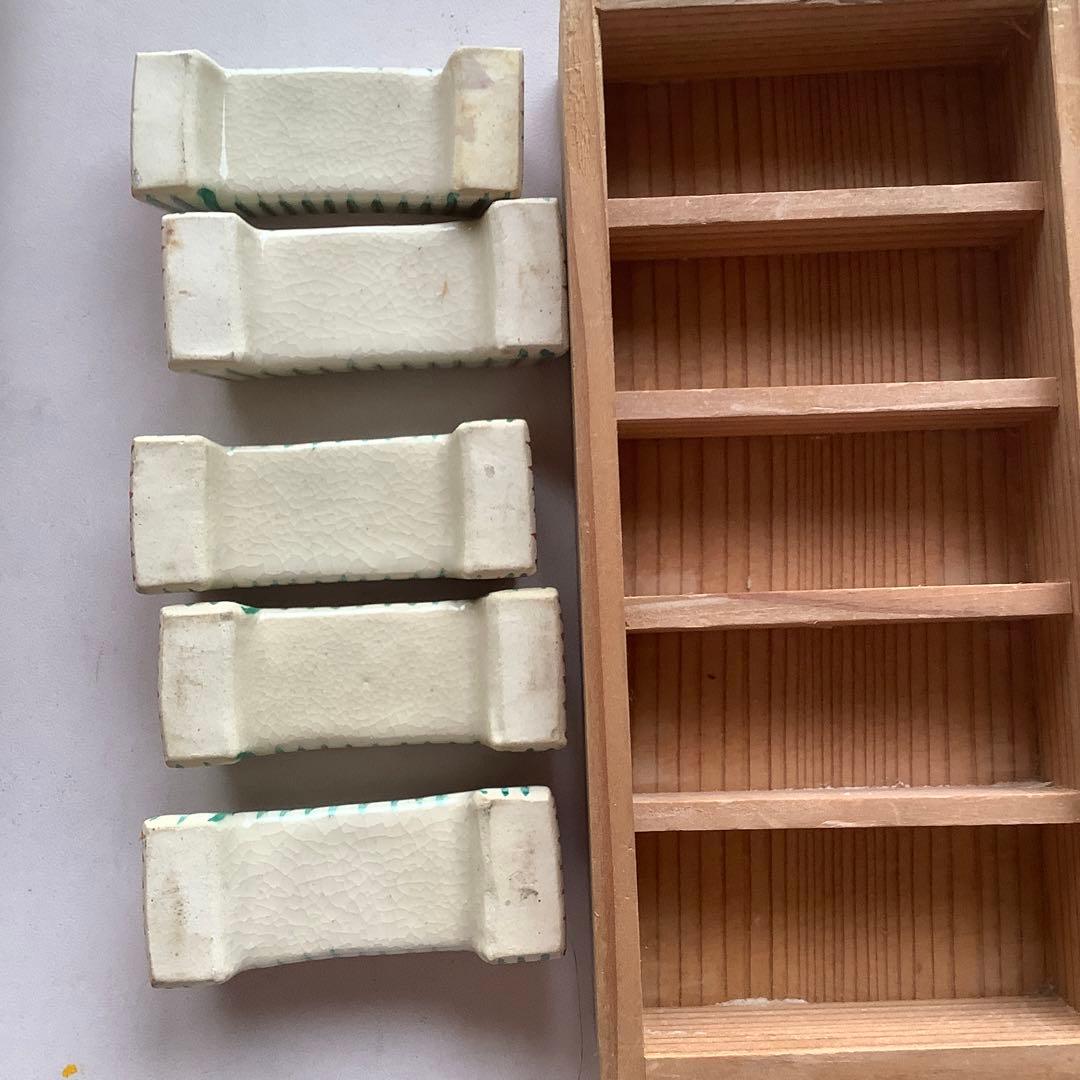 高級箸置き　箱入り　斎九谷