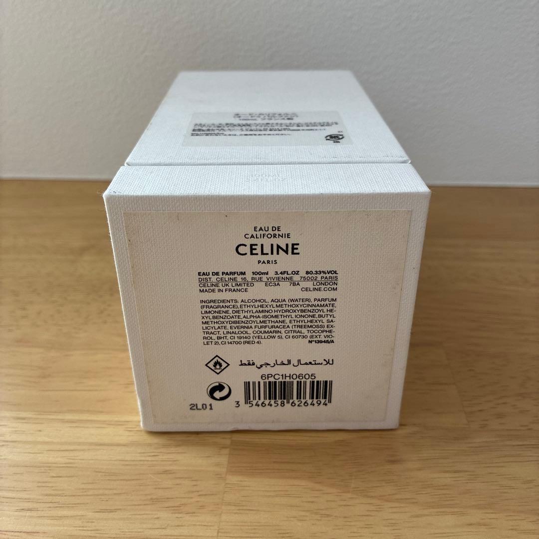 新品未使用✴︎CELINE ユニセックス香水　オードカルフォルニ