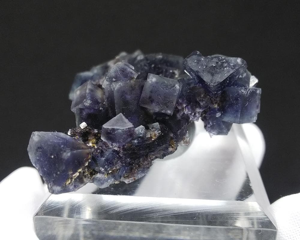 533 オコルス鉱山 フローライト ブルー パープル 蛍石